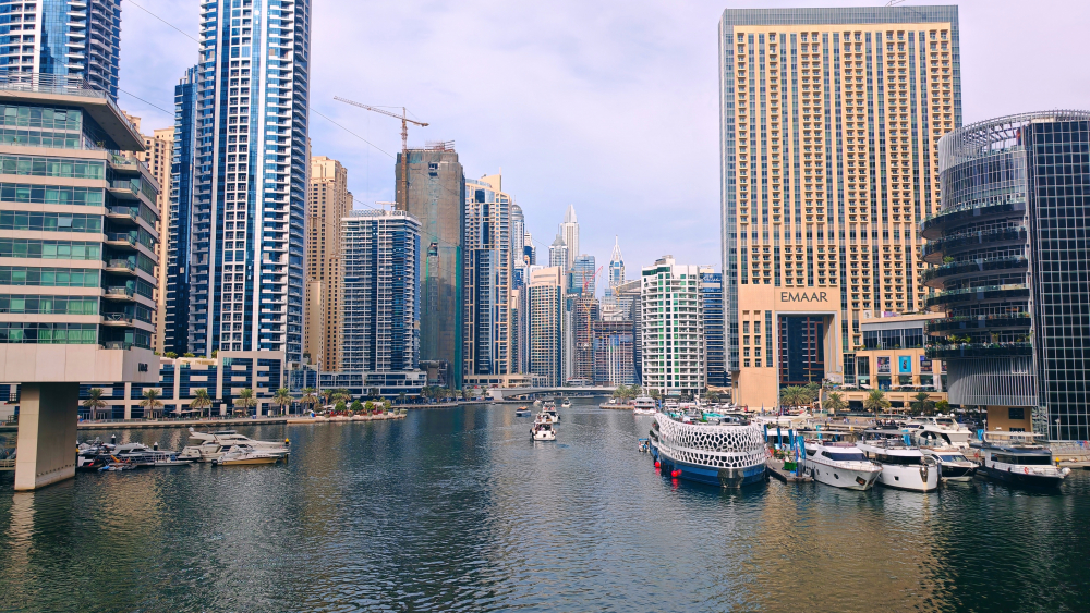 Dubai Marina, Creative Commons CC0 Copyright-free License