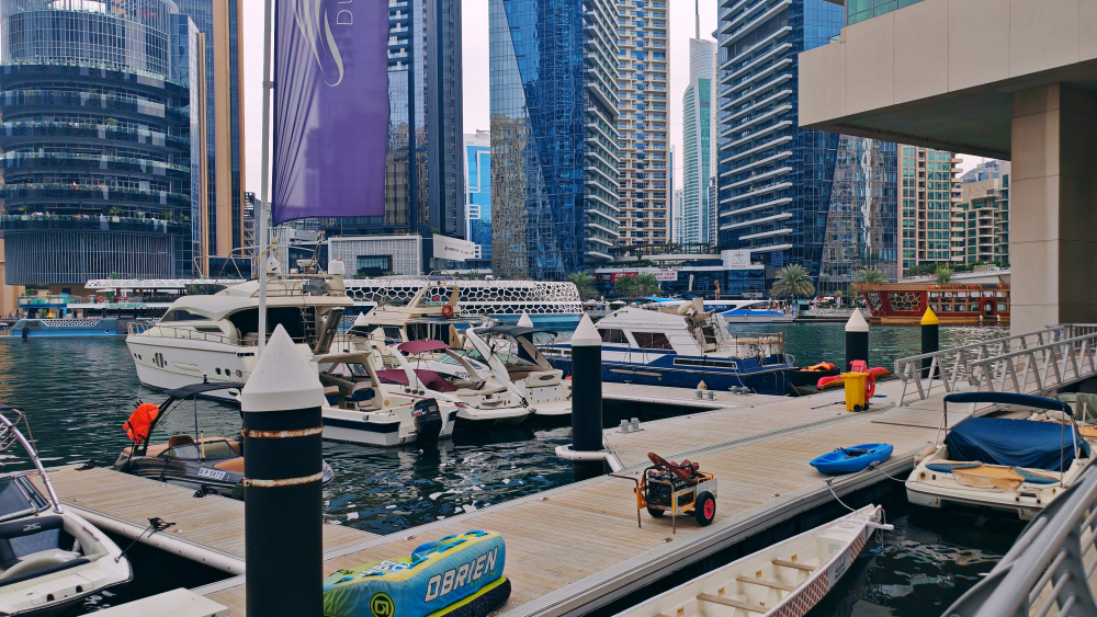 Dubai Marina, Creative Commons CC0 Copyright-free License