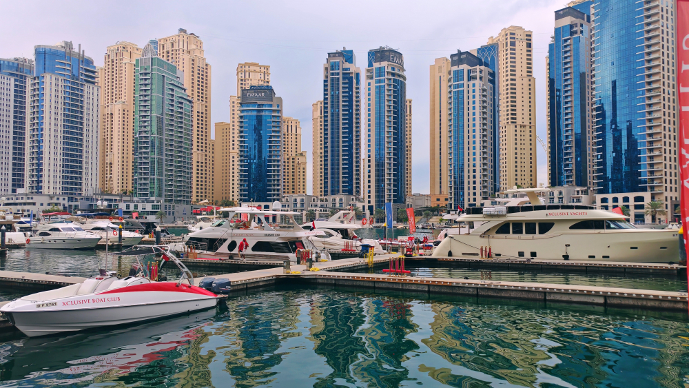 Dubai Marina, Creative Commons CC0 Copyright-free License