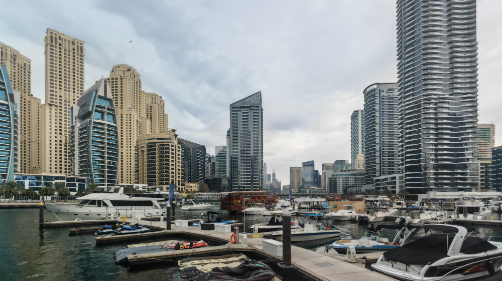 Dubai Marina, Creative Commons CC0 Copyright-free License