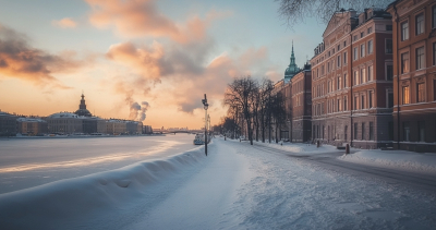 Neva River Embankment